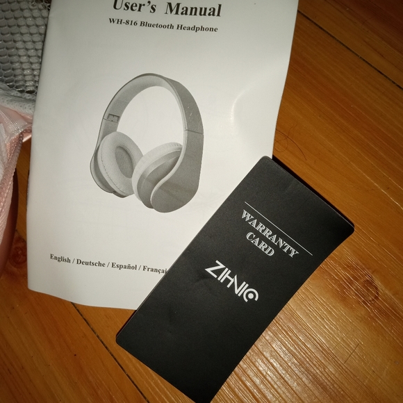 🆕✨ ZHINO✨ Rose gold headset🎧 with warranty 🎯 - Picture 8 of 9